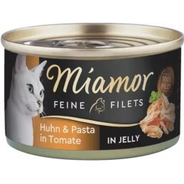 Miamor Feine Filets kurczak z makaronem w galaretce 100 g
