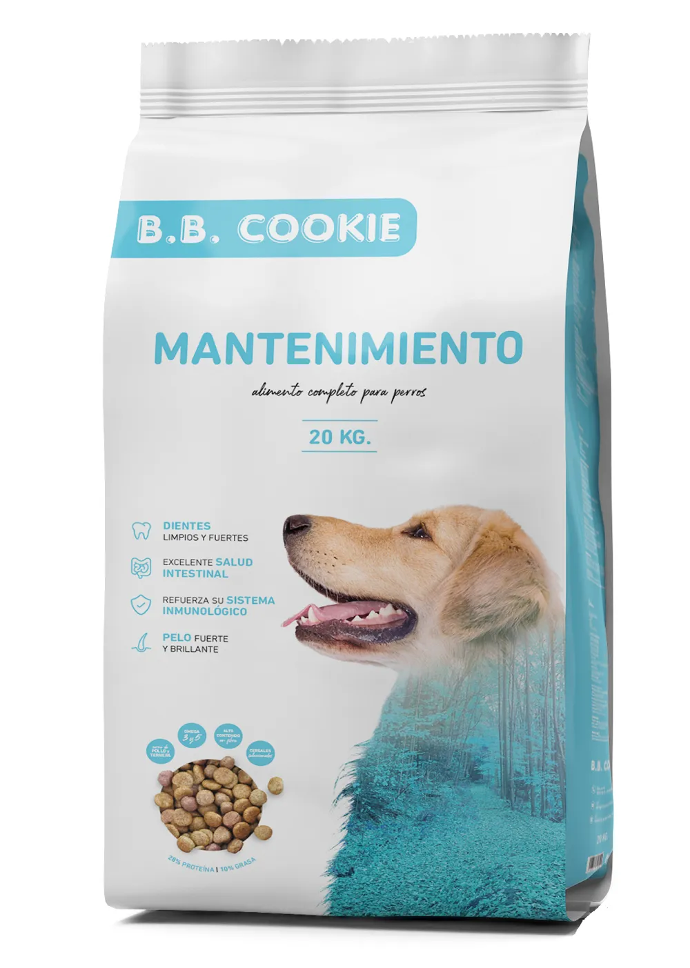 B.B Cookie Maintenance cielęcina 20 kg