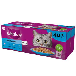 Whiskas mix smaków w galaretce adult 85 g × 40
