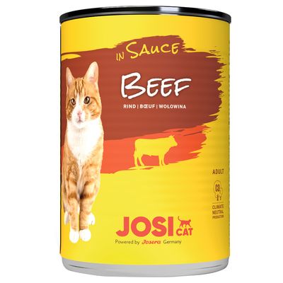 Josera JosiCat cielęcina, wołowina w sosie adult 415 g × 24