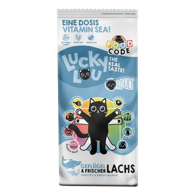 Lucky Lou drób, łosoś adult 3 kg × 2