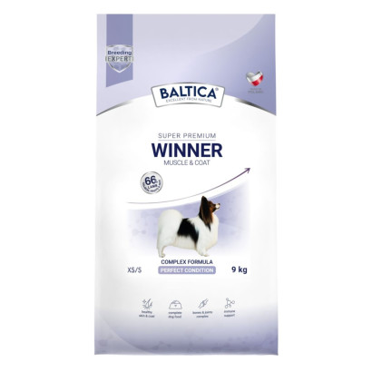 Baltica Breeding Expert Winner jagnięcina, łosoś małe rasy 9 kg