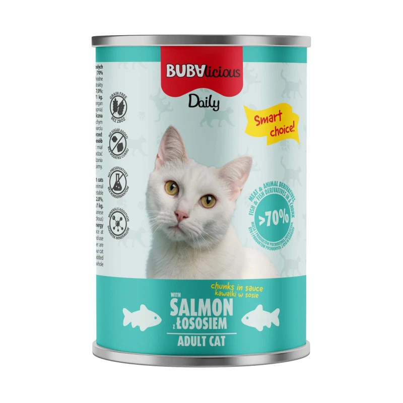Buba Daily łosoś w sosie adult 400 g