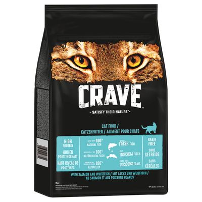 Crave Sensitive łosoś, ryby adult 7 kg