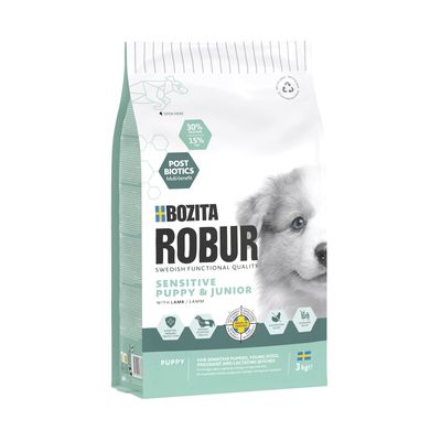Bozita Robur Sensitive Grain Free jagnięcina junior 3 kg