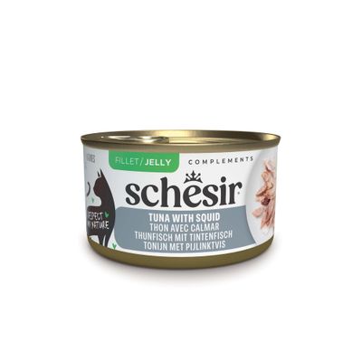 Schesir tuńczyk, kalmar w galaretce adult 70 g × 12