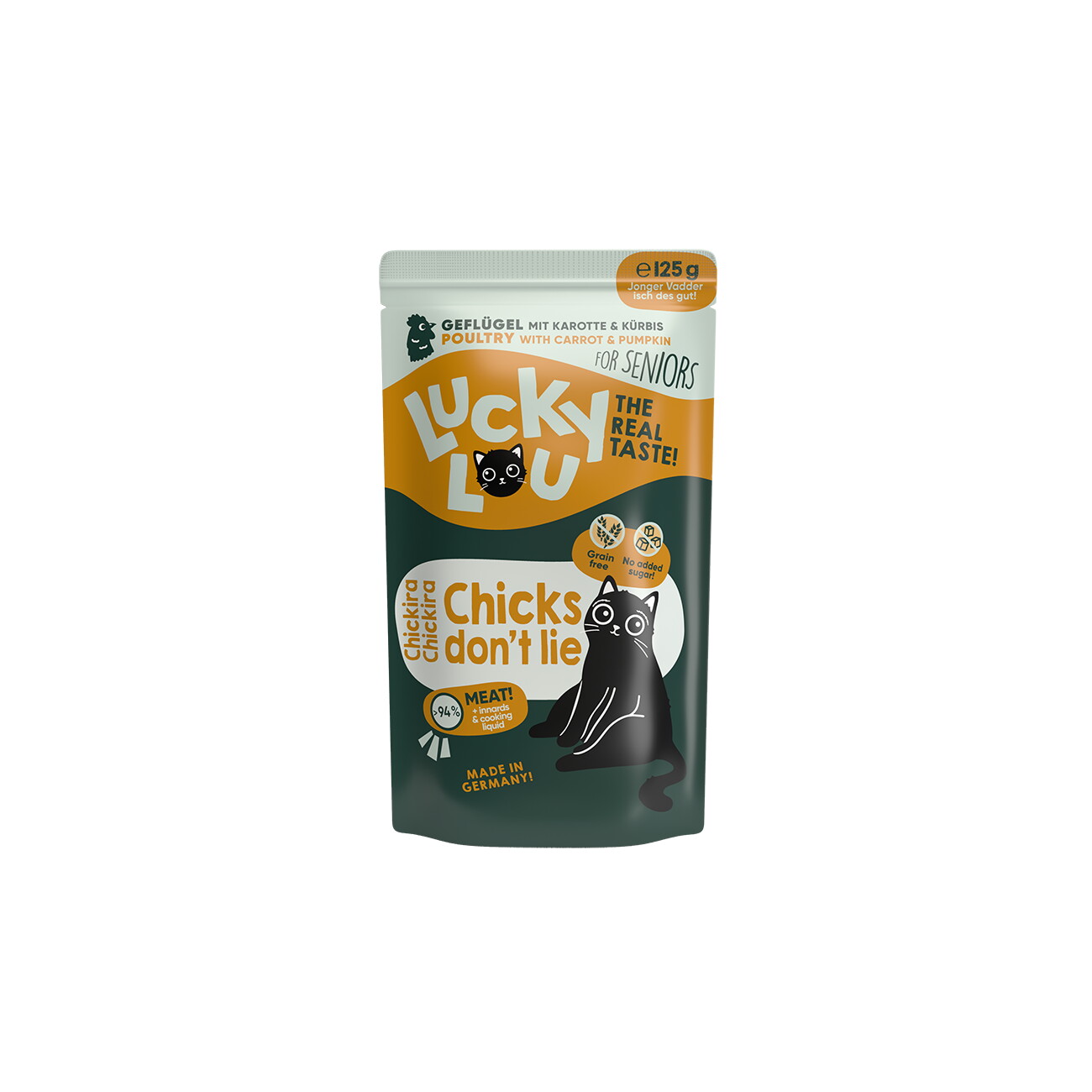 Lucky Lou drób senior 125 g × 16