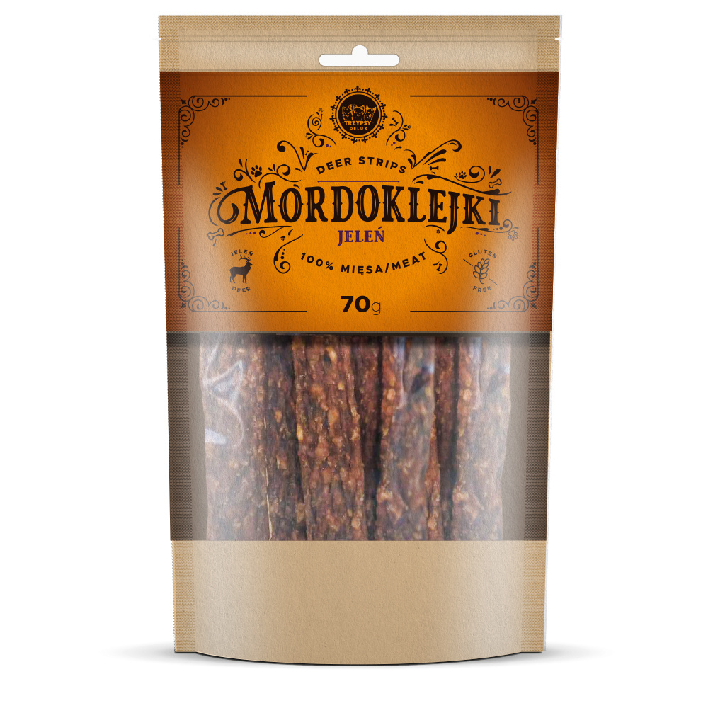Trzy Psy Mordoklejki jeleń 70 g