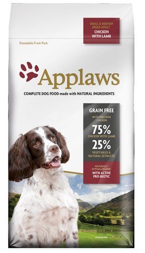 Applaws kurczak, jagnięcina adult małe rasy, średnie rasy 2 kg
