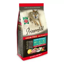 Primordial Grain Free indyk, śledź puppy małe rasy 6 kg